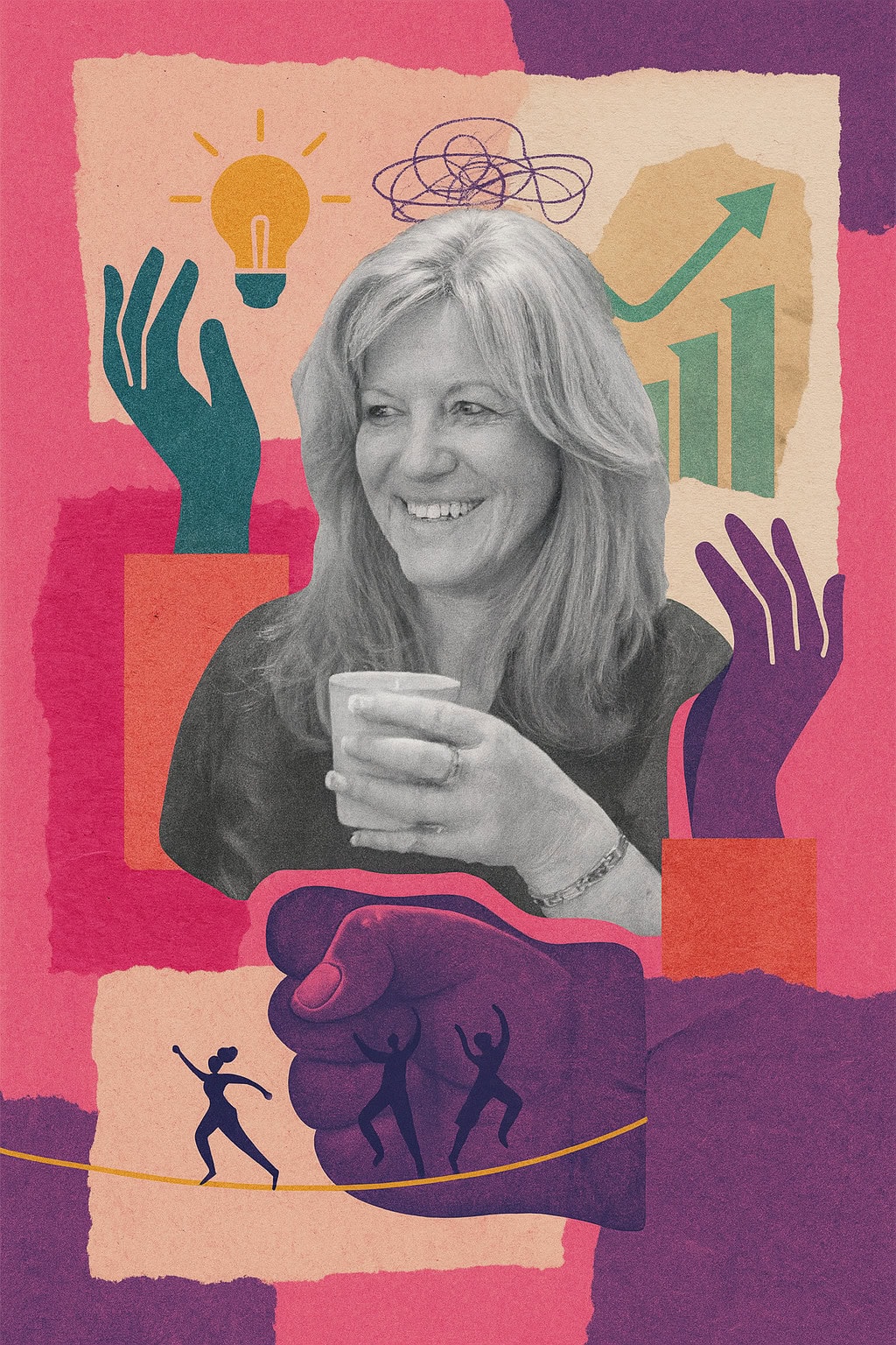 Creatief portret van Helma